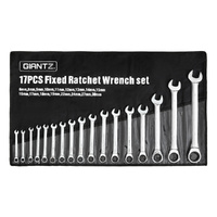 Giantz 17 Piece Metric Ratchet Spanner Set 6-30mm