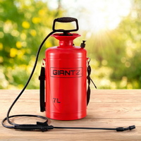 Giantz 7L Pressure Shoulder Metal Weed Sprayer