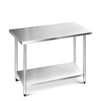 Cefito 304 Stainless Steel Kitchen Bench 1219x610mm