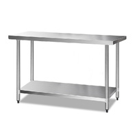 Cefito 1524x610mm Stainless Steel 304 Kitchen Bench