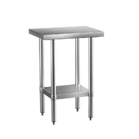 Cefito 610x457mm Stainless Steel 430 Kitchen Work Bench