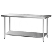 Cefito Stainless Steel Kitchen Bench 1829x760mm 430