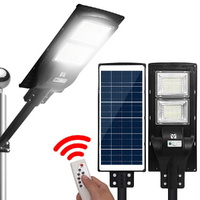 Leier 160 LED Solar Street Light 120W Motion Sensor Remote