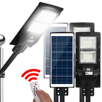 Leier 160 LED Solar Street Light 120W Motion Sensor Remote x2