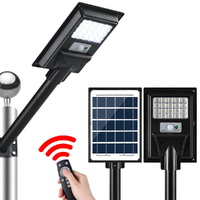 Leier 80 LED Solar Street Light with Motion Sensor & Remote
