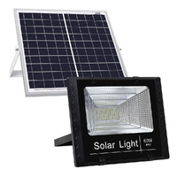 Leier 60W 80 LED Solar Street Light Motion Sensor Remote Outdoor