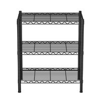 Artiss 3-Tier Steel Shelving Unit - Adjustable Garage Storage Rack