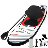 Weisshorn 11ft Inflatable Stand Up Paddle Board - Black