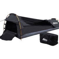 Weisshorn Single Biker Swag Canvas Ripstop Tent Grey