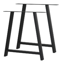 Artiss Metal Table Legs Set of 2 72x50cm DIY