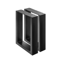 Artiss Rectangular Metal Table Legs Set of 2 40x30cm