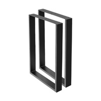 Artiss Rectangular Metal Table Legs Set of 2 71x50cm