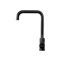 Cefito Kitchen Mixer Tap Rectangle Faucet Basin Black