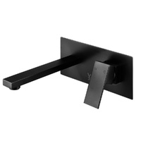 Cefito Bathroom Basin Mixer Tap Vanity Laundry Faucet Black