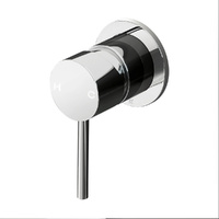 Cefito Round Basin Mixer Wall Tap Shower Bathtub Chrome