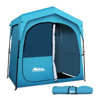 Weisshorn Double Fast Set Up Camping Shower Toilet Tent Change Room