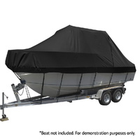 Seamanship 19-21ft Trailerable Boat Cover 600D Black