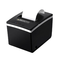 Thermal Receipt Printer POS Auto Cutter 80x80mm Black