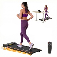 Everfit 3 in 1 Walking Pad Treadmill 380mm Black 12% Incline Home Gym