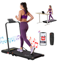 Everfit 2 in 1 Electric Walking Pad Treadmill 400mm Black
