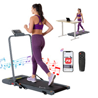 Everfit 2 in 1 Electric Walking Pad Treadmill 400mm Grey