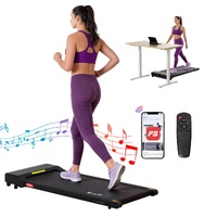 Everfit Electric Walking Pad Treadmill 400mm Black