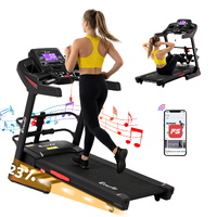 Everfit 480mm Electric Treadmill w/ Sit Up Bar Home Gym