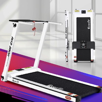 Everfit Electric Foldable Treadmill 420mm White Home Gym