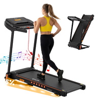 Everfit Electric Treadmill Incline Home Gym 390mm