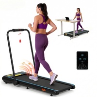 Everfit Electric Walking Pad Under Desk Home Gym 420mm Remote