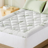 Giselle Bedding 1000GSM Bamboo Cooling Mattress Topper Double 5cm