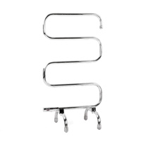 Devanti Electric Heated Towel Rail Rack 5 Bars Stainless Steel