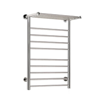 Devanti Electric Heated Towel Rail Rack 14 Bars Wall Mounted