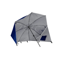 Instahut Beach Umbrella with Extension Pole - Blue