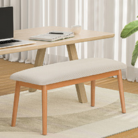 Artiss Dining Bench 106cm Upholstered Wooden Seat