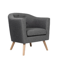 Artiss Adora Tub Chair Armchair Grey