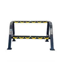 2-Tier Round Dumbbell Rack(Fits 6 pairs of Round Dumbbells)