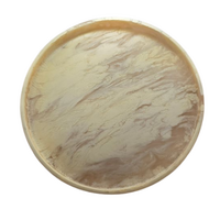 Florabelle Living Off-White Resin Serving Tray - Decorative & Food-Safe