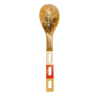 Florabelle Living Retro Orange Resin Serving Spoon - Hand-Poured Food Safe