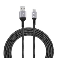 Lightning Cable 2 Pack 20cm 2m Black