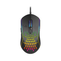 Laser RGB Lightweight Gaming Mouse Black