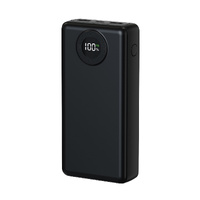 Laser 20000mAh Power Bank Digital Display - Black