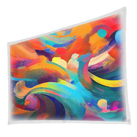 Laser 100 inch White Projector Screen with Setup Kit