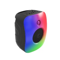 Laser RGB Mini Party Speaker Black