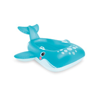 Intex Whale Blue Inflatable Ride-On Pool Toy 57567