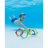 Intex Underwater Fish Rings Pool Toy Set 55507