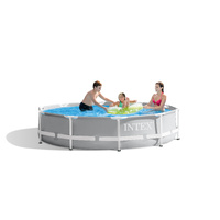 Intex PRISM 10ft Metal Frame Above Ground Pool 26702