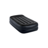 Intex Single Twin Pillow Rest Airbed 42cm 240V Pump