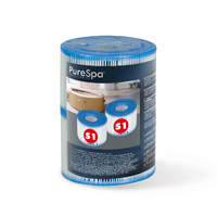 Intex Spa S1 Replacement Filter Cartridges 2 Pack
