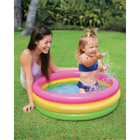 Intex Sunset Glow Kiddie Pool 86cm 58294